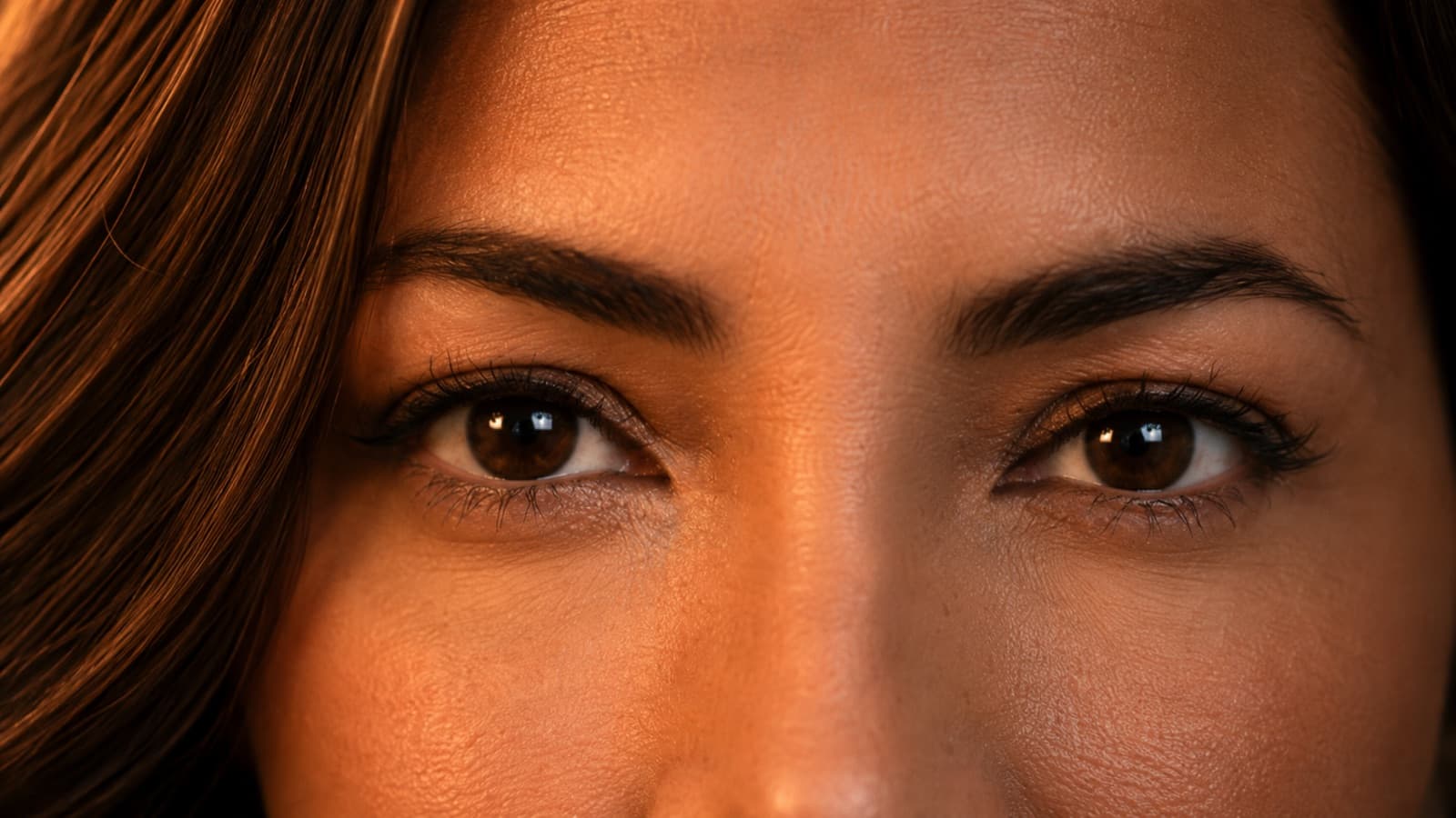 Primerísimo primer plano: solo los ojos