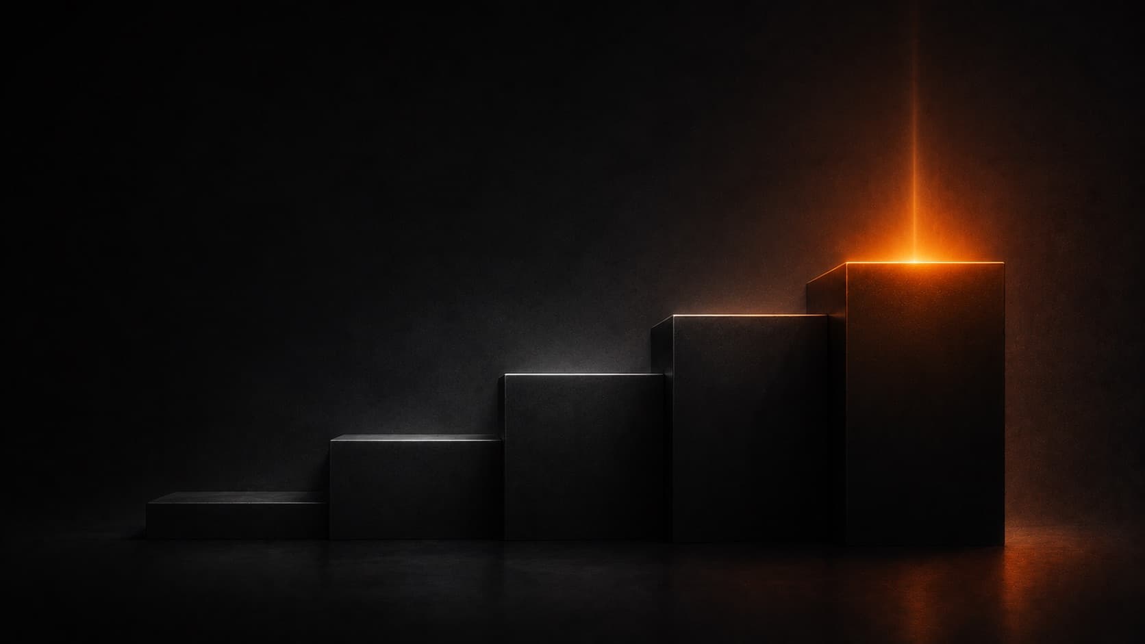 A VSL's persuasion structure as steps that climb toward the final action